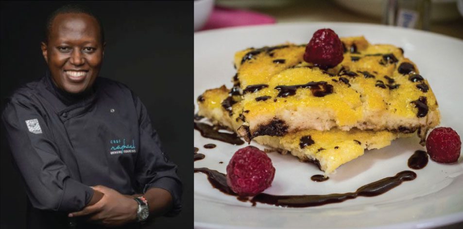 Chocolate Bread & Butter Pudding By Chef Raphael - H&S Recipe Of The Week