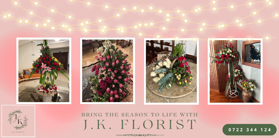 Holiday Floral Delights by J.K. Florist