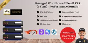 Managed WordPress & Email VPS (1-Year) - Performance Bundle