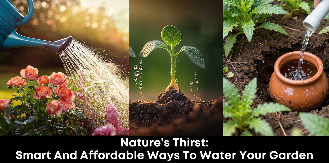 Nature’s Thirst: Smart and Affordable Ways to Water Your Garden