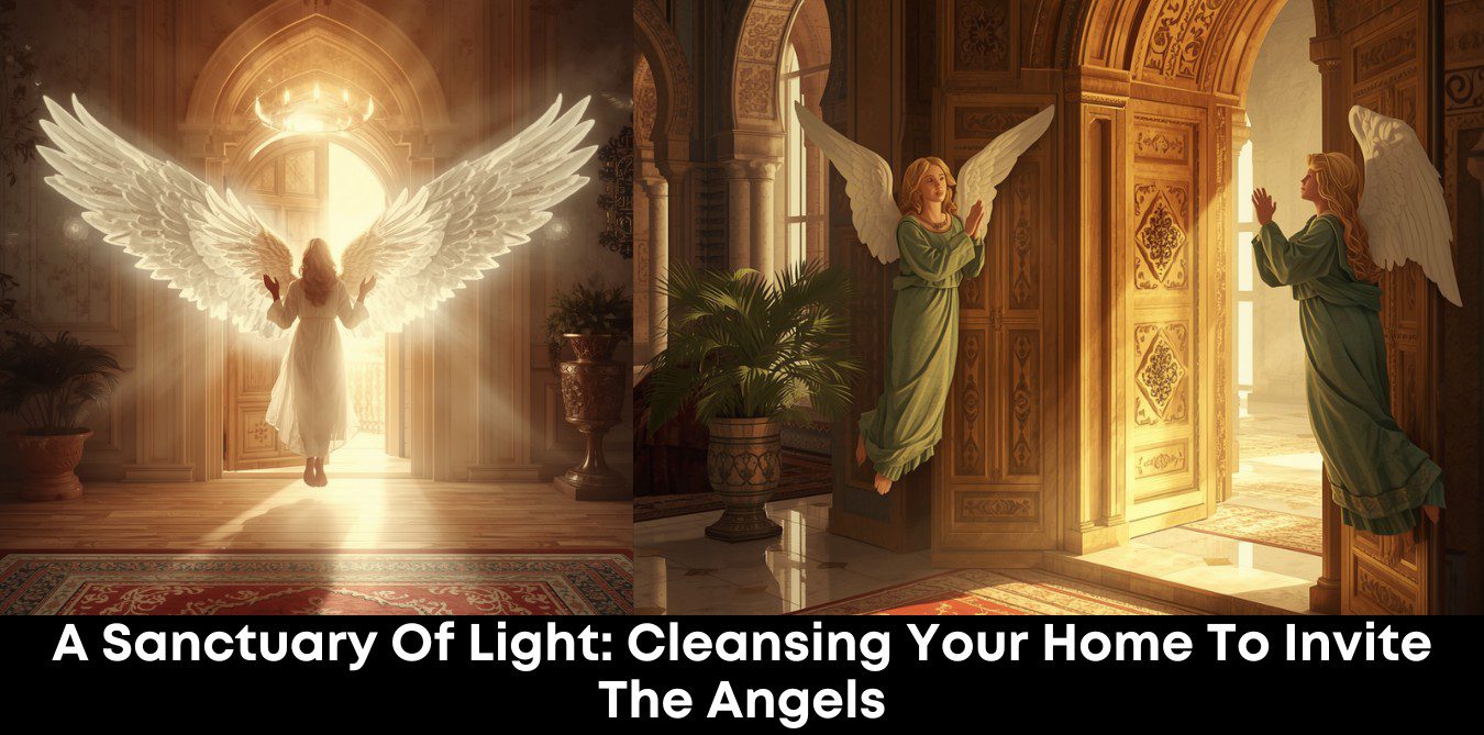 A Sanctuary of Light: Cleansing Your Home to Invite the Angels