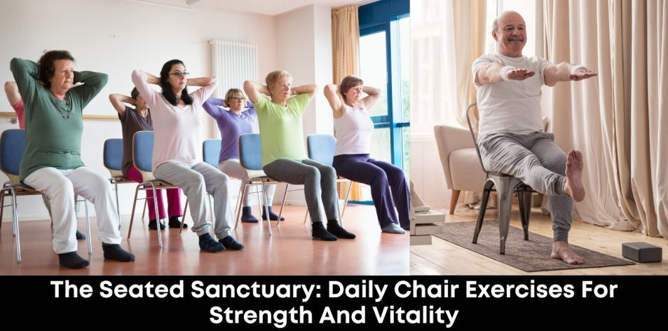 The Seated Sanctuary- Daily Chair Exercises For Strength And Vitality