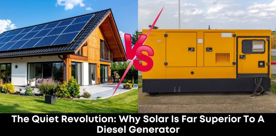 The Quiet Revolution- Why Solar is Far Superior to a Diesel Generator