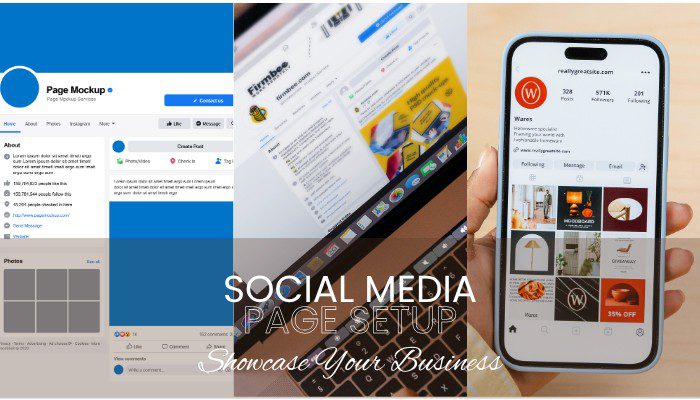 Facebook, Instagram & LinkedIn Business Page Setup