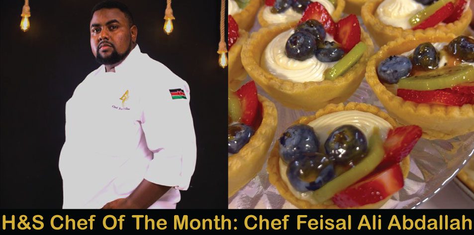Mini Fresh Fruit Tarts by Chef Feisal Ali Abdallah, H&S Chef Of The Month