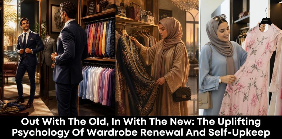 Out with the Old, In with the New- The Uplifting Psychology of Wardrobe Renewal and Self-Upkeep