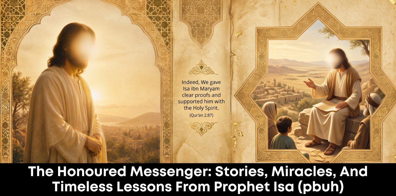 The Honoured Messenger: Stories, Miracles, and Timeless Lessons from Prophet Isa (pbuh)