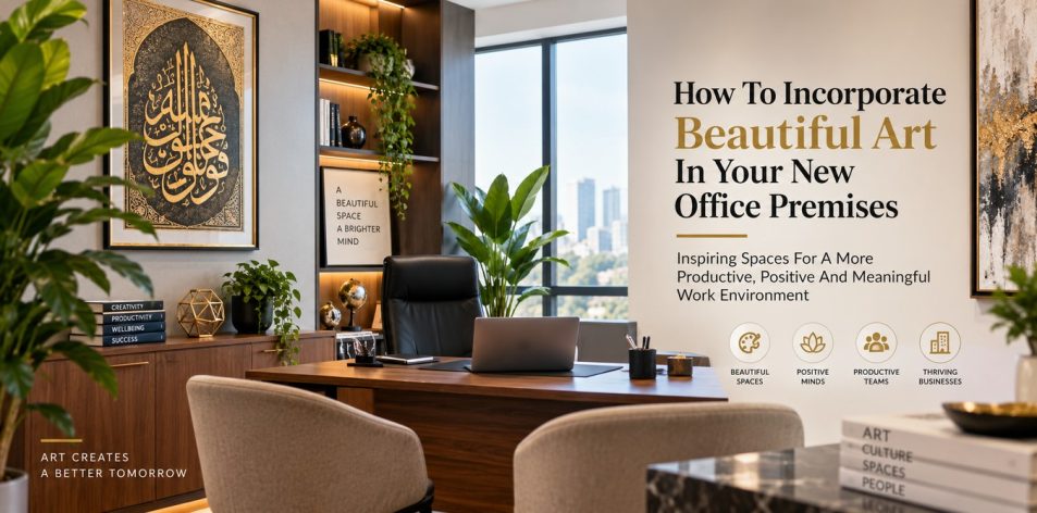 How To Incorporate Beautiful Art In Your New Office Premises