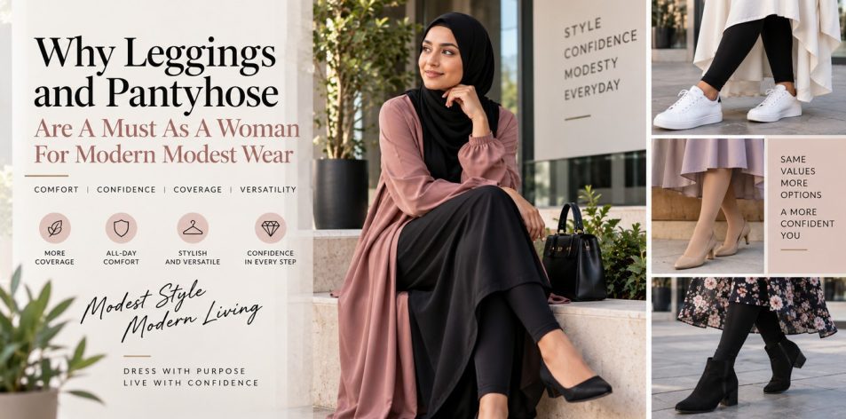 Why Leggings And Pantyhose Are Essential For Modern Modest Wear