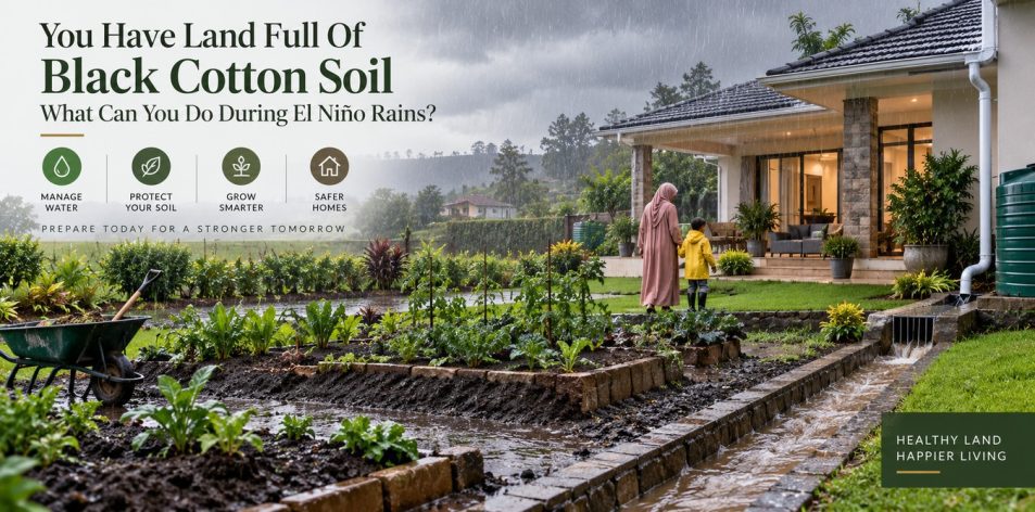 You Have Land Full Of Black Cotton Soil- What Can You Do During El Niño Rains
