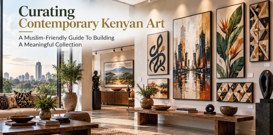 How To Curate A Collection Of Contemporary Kenyan Art That Respects Islamic Aesthetic Principles While Supporting Emerging Local Artists