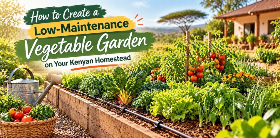 How to Create a Low‑Maintenance Vegetable Garden on Your Kenyan Homestead